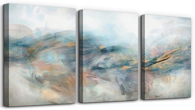 Abstract Wall Decor Living Room Canvas Wall Art For Bedroom Fashion Wall Decorations For Office Minimalist Abstract Ink Wall Paintings Inspiration Wall Pictures Artwork Room Home Decoration 3 Piece