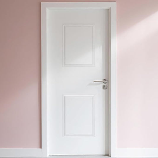 COUKIU Pre-Cut 2 Set Peel and Stick Door Molding Trim Kit, 16" x24" Premade Wainscoting Panels, Self Adhesive Wall Moulding Panel for Interior Walls Picture Frame