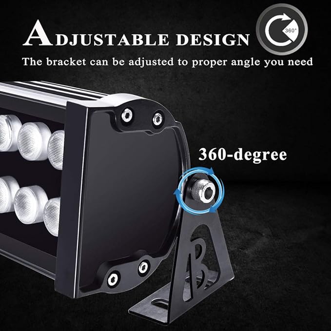 72W LED Wall Washer Lights 3.2ft/40 120V IP65 Waterproof Linear LED Light Bar Warm White 3000K Walls Trees Billboards Building Decorations Outdoor/Indoor LED Lamp with Plug in