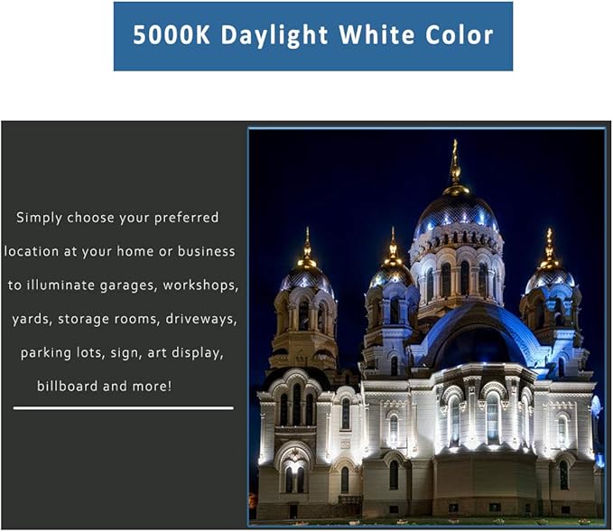 LED Wall Washer Lights-72W 5000K Daylight Wall Wash Lighting, 7200lm, 3.2ft/40, IP65 Waterproof for Indoor/Outdoor, Plug in 120V LED Light Bar for Sign, Wall, Art Display, Front Door, Yard