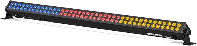 LED Stage Wash Light Bar, 80X2W RGB LED Wall Washer Light, DJ Stage Lights Bar with DMX/Auto/Sound Control Uplights for Events Wedding Disco Party Outdoor Indoor - 1Pack
