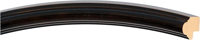 OVALCREST Oval Beveled Wall Mirror for Home Decor - Saratoga Style - Rubbed Bronze - 14x18 Outside Dimensions