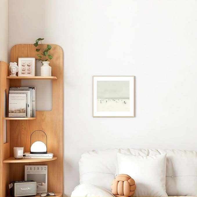 17.51inx118in Peel and Stick Wallpaper White Contact Paper Removable Self Adhesive Modern Warm White Wallpaper for Cabinets Bedroom Bathroom Vinyl Wrap Matte Textured Waterproof DIY Decorative