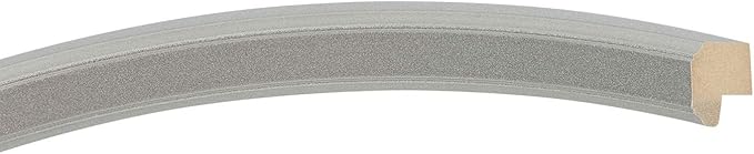 OVALCREST Oval Beveled Wall Mirror for Home Decor - Toronto Style - Silver Spray - 26" x 20"