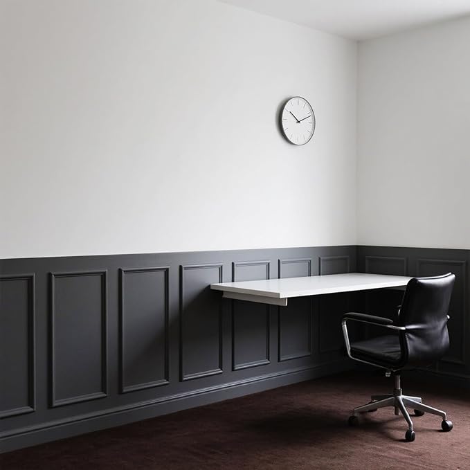 NeatiEase 12 Set Peel and Stick Wall Molding Trim Kit, 16" x20" Premade Wainscoting Panels, Self Adhesive Moulding Panel for Interior Walls Picture Frame