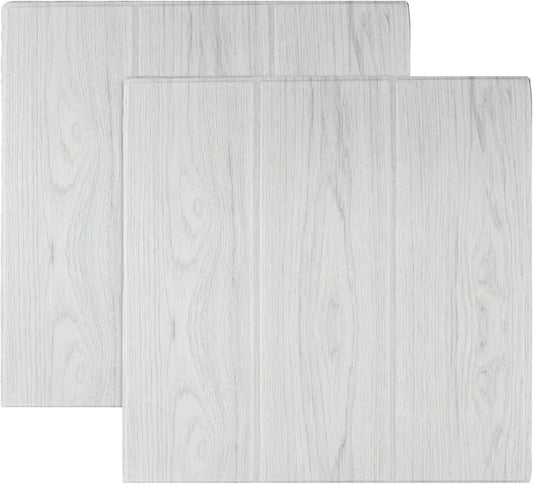 30 PCS 3D Self-Adhesive Tile Stone Brick Wall Sticker Soft Foam Panels Waterproof Wood Grain Wall Stickers Home Decoration