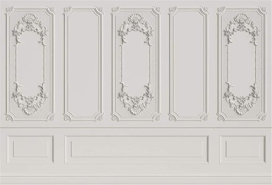 Leyiyi 10x8ft Vintage Room Inside Backdrop European Frame Modern House French Castle Cementery Wall Retro Style Photo Background Cowboy Kids Birthday Portrait Studio Props Vinyl Wallpaper