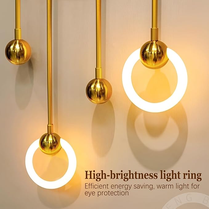 Bonsai 3D LED Wall Art Light Wall Sculpture Painting Decoration Art Modern Wall Hanging Painting for Living Room Entrance Corridor Decorative Wall Mounted Lamp(Stylle D)