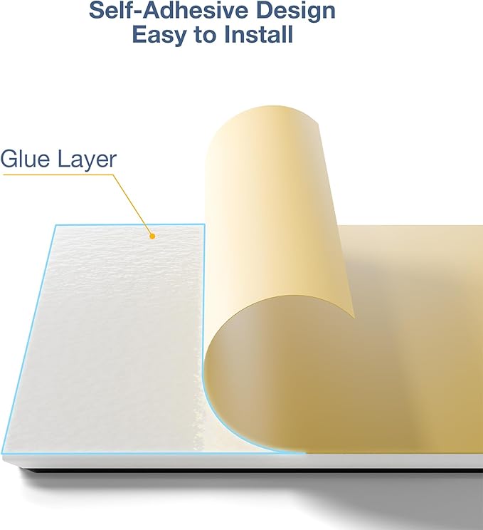 22 Pack X-Line Design Acoustic Panels, 12" X 12" X 0.4" Self-Adhesive Sound Proof Foam Panels for Walls, Soundproof Wall Panels for Home & Office (Black on White)