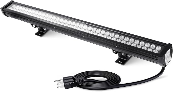 72W 7920LM Super Bright LED Wall Washer Light Bars, 6000K Daylight White IP67 Waterproof & Heavy Duty Outdoor Linear Lights for Landscape Church Yard Building Lighting(40 Inch)