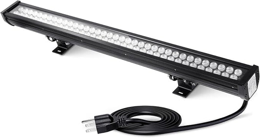 72W 7920LM Super Bright LED Wall Washer Light Bars, 6000K Daylight White IP67 Waterproof & Heavy Duty Outdoor Linear Lights for Landscape Church Yard Building Lighting(40 Inch)