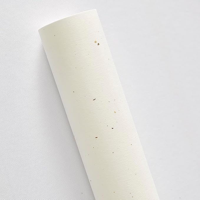 Matte White Grasscloth Textured Wallpaper Natural&Neutral&Handmade Style Thick Peel and Stick Removable for Bedroom,Office,Cabinet(16.5”x236.2”)(Herbaceous Coffee&Silver Powder) M12