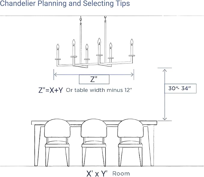 Large Chandelier, 54" Gold Rectangular Drum Chandeliers for Dining Room, 5-Light Modern Round Kitchen Island Hanging Light Fixture for Living Room, Kitchen Island, Foyer