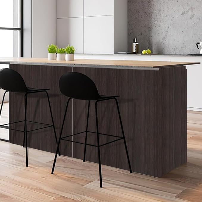 Arthome 34" x120" Peel and Stick Wood Contact Paper Self-Adhesive Brown Walnut Wallpaper,Decorative Vinyl Film for Countertop,Cabinets,Shelf,Drawer Liner,Easy to Clean Removable Wall Covering