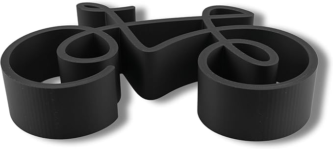 Bicycle & Cyclist Sculpture – Minimalist Decorative Accent for Cycling Enthusiasts & Modern Home Decor | Collectible Design (Road Bike Matte Black)