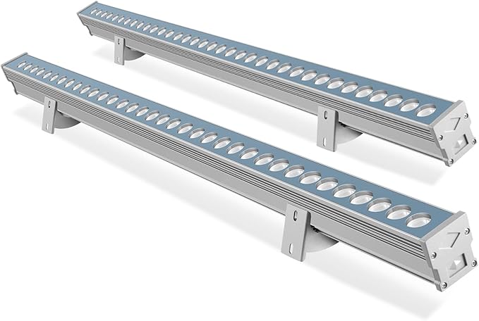 Wrasse Wall Washer Lights 36W Outdoor Sign Lighting Waterproof 5000K Plug in 38.9 Inches Outside Wall Wash Light bar for Commercial Advertising Boards Lighting