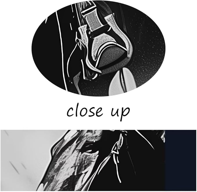 Black and White Western Cowboy Pictures Wall Decor for Bedroom Living Room Office Home Decortion Prints Framed(12L x 16W)