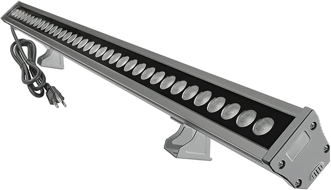 New Upgraded LED Wall Washer Lights with Waterproof Breather Valve, 36W Plug in LED Light Bar, 5000K Daylight Waterproof Outdoor/Indoor Bar for Art Display, Sign, Garage, Room, Landscape