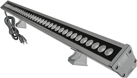 New Upgraded LED Wall Washer Lights with Waterproof Breather Valve, 36W Plug in LED Light Bar, 5000K Daylight Waterproof Outdoor/Indoor Bar for Art Display, Sign, Garage, Room, Landscape