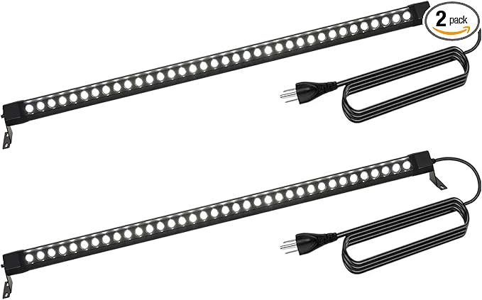2 Pack Outdoor Wall Washer Lights ,72W 5000K Daylight White Wall Washer Lighting,IP67 Waterproof 4ft 120V Linear Led Wall Light Bar for Outdoor Indoor Building Sign, Hurches,Garden,Courtyards Lighting