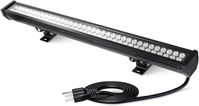 72W 7920LM Super Bright LED Wall Washer Light Bar, 6000K Daylight White, IP67 Waterproof Heavy-Duty Outdoor Wall Washer Lights for Building, Landscape, Yard, Church Lighting (40 Inch, 120V)