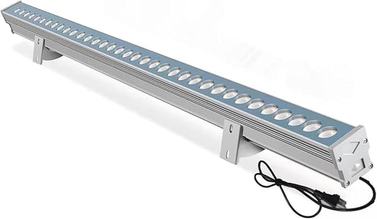 Wall Washer Lights Bar Outdoor,3000K Sign Lighting Wall Wash Outside 36W Linear Outdoor Landscape Light 38.9 Inches with US Plug 120V for Advertising Billboards,Building Commercial Lighting