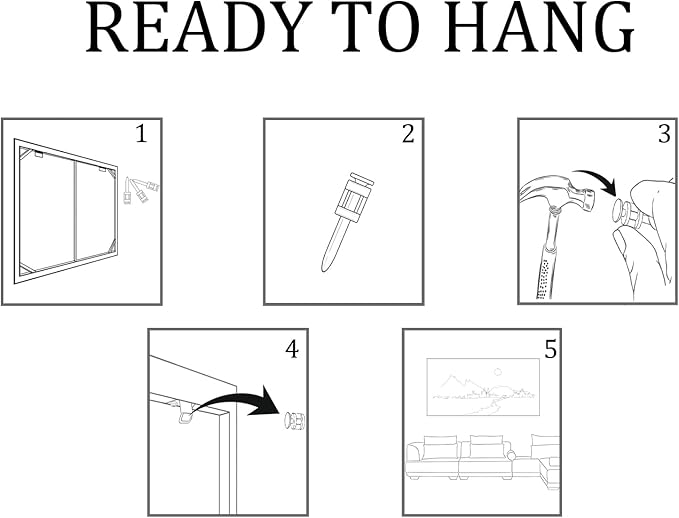 Abstract Canvas Wall Art Navy Blue Wall Art for Living Room Framed Modern Artwork for Walls, Above Bed Wall Decor Navy and Gold for Bedroom and Living Room Office Pictures Wall Decor 24×48IN