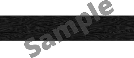 Luxury Vinyl Flooring Tiles by Lucida USA | Peel and Stick Floor Tile for DIY Installation | Sample Wood-Look Plank | Nero | Black | Basecore | 6 inch x 12 inch