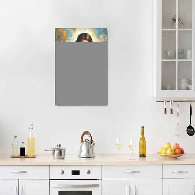 Christ Jesus Wall Art Christian Canvas Wall Decor Religious Bible Pictures Christ Paintings Prints Artwork Framed Divine Mercy Decorations For Church Prayer Room Bathroom Bedroom Living Room Gifts 16" x 24"