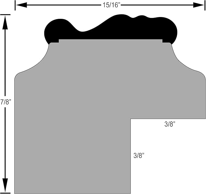 OVALCREST Oval Beveled Wall Mirror for Home Decor - Athena Style - Black Silver - 21" x 17" Outside Dimensions