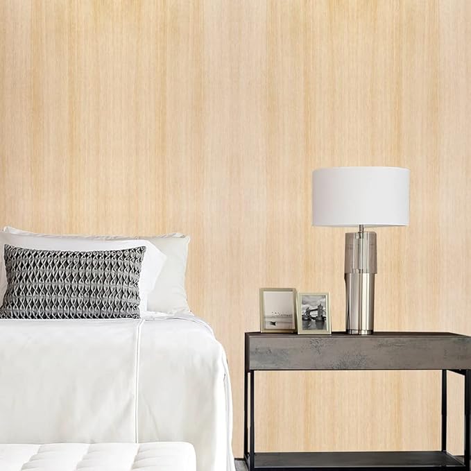 Arthome 17" x120''Peel and Stick Oak Wood Contact Paper Self-Adhesive Wall Paper,Decorative Vinyl Film for Countertop, Cabinets, Shelf, Drawer Liner,Easy to Clean Removable Wall Covering