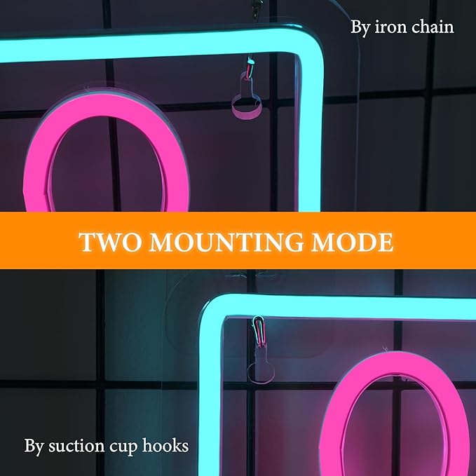 Looklight Open Signs for Business Open Neon Sign Blue Neon Lights for Wall Decor Led Lights Coffee Bar Stores Cafe Shop Hotel Restaurant Window Outdoor Food Truck Decorations