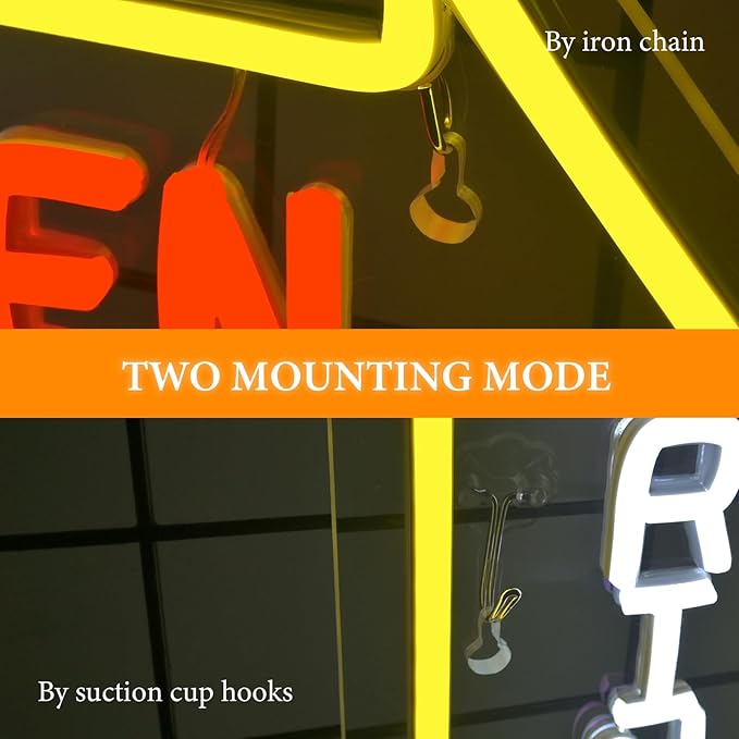 Looklight Drinks Bar Open Neon Sign for Wall Decor Right Arrow LED Light Sign Decoration for Bar Restaurant Man Cave Parties Cart Accessories, Get Your Business Seen Day Or Night