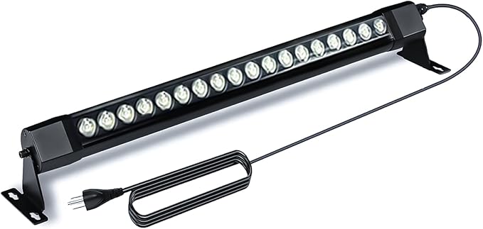 36W LED Wall Washer Light Bars, 2FT 5000K Daylight White Outdoor Wall Washer Light, 120V Waterproof IP67 Wall Wash Lights for Outdoor, Plug in (1 Pack)