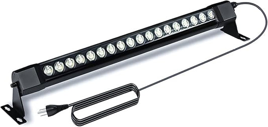 36W LED Wall Washer Light Bars, 2FT 5000K Daylight White Outdoor Wall Washer Light, 120V Waterproof IP67 Wall Wash Lights for Outdoor, Plug in (1 Pack)