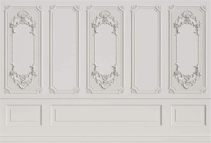 Leyiyi 5x4ft Vintage Room Inside Backdrop European Frame Modern House French Castle Cementery Wall Retro Style Photo Background Cowboy Kids Birthday Portrait Studio Prop Vinyl Wallpaper