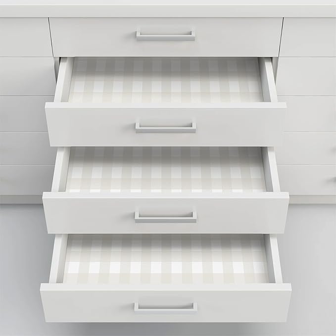 Cohoo Home Plaid Peel and Stick Wallpaper Boho Plaid Contact Paper for Cabinets Checkered Neutral Contact Paper Self Adhesive Removable Wallpaper for Bathroom Nursery Waterproof 17.3inW 393inL