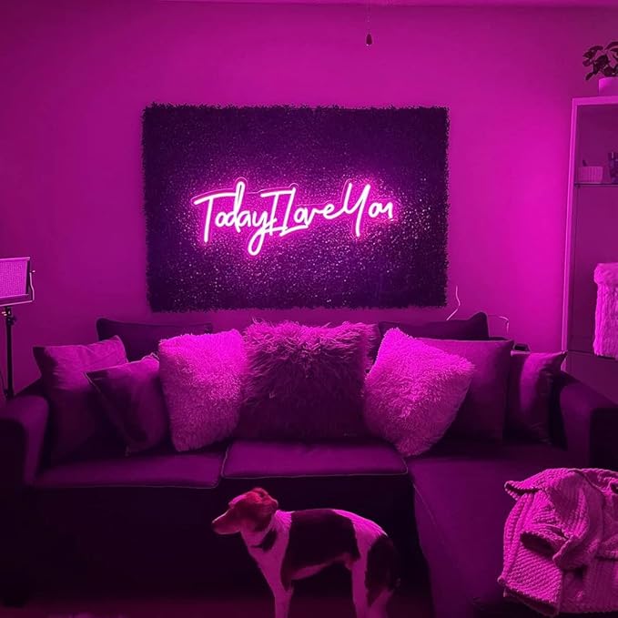 LC Sign Custom Neon Sign, LED Name Signs Customizable for for Wedding Events Prom, Personalized Led Neon Light Gifts for Bedroom Wall Decor, Office Coffee Bar Shop Business Signs