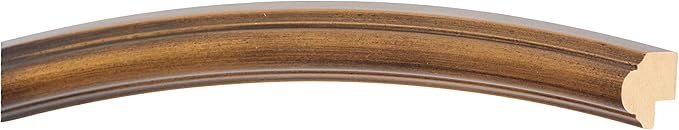 OVALCREST Oval Beveled Wall Mirror for Home Decor - Saratoga Style - Sunset Gold - 22x26 Outside Dimensions