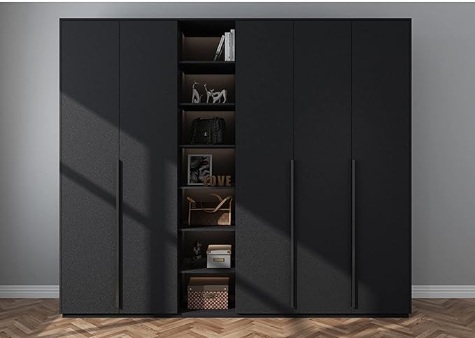 23.4in x197in Black Wallpaper Peel and Stick Film Removable Self Adhesive Black Contact Paper for Cabinets Bedroom Bathroom Wall Covering Matte Textured Waterproof DIY Decorative