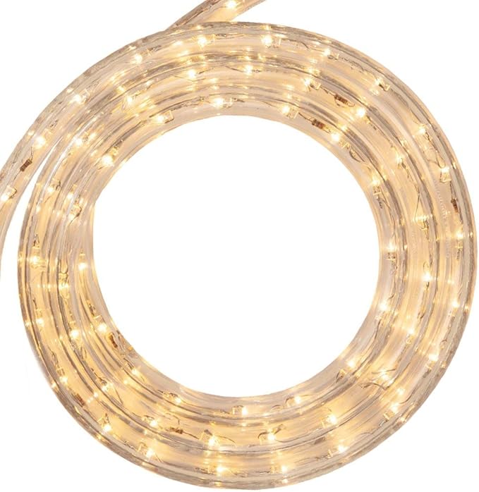 150 Feet of LED Rope Light in Warm White 3500K