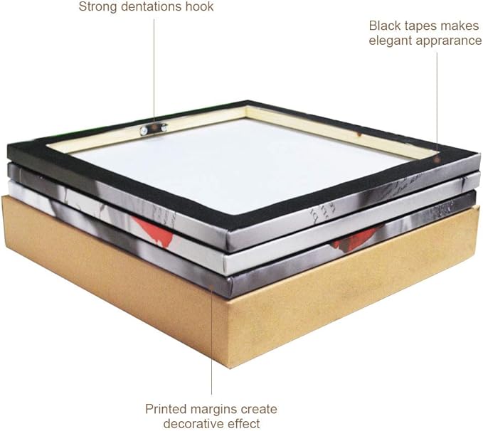 NAN Wind 3PCS Modern Urban Skyline Wall Art NYC-Inspired Twilight Cityscape Framed Canvas Prints Art Contemporary Manhattan Bridge Golden Sunset Skyscraper Canvas Pictures for Home Office Decor