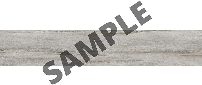 LUCiDA SURFACES Luxury Vinyl Flooring Tiles-Peel and Stick Floor Tile for DIY Installation-Sample Wood-Look Plank-Winter-Basecore-6 inch x 12 inch