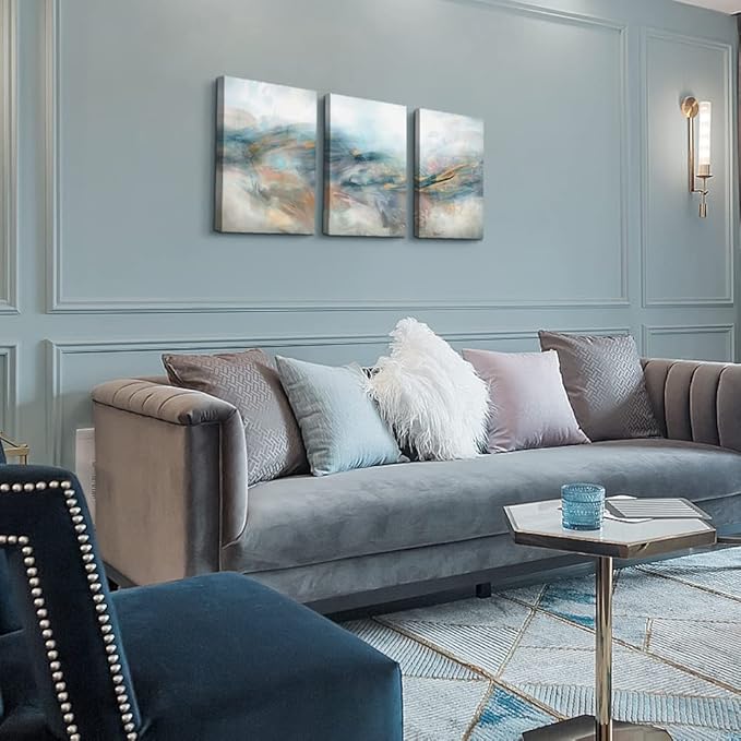 Abstract Wall Decor Living Room Canvas Wall Art For Bedroom Fashion Wall Decorations For Office Minimalist Abstract Ink Wall Paintings Inspiration Wall Pictures Artwork Room Home Decoration 3 Piece