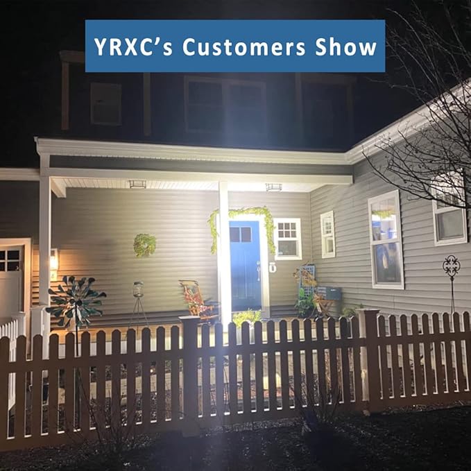 New Upgraded LED Wall Washer Lights with Waterproof Breather Valve, 36W Plug in LED Light Bar, 5000K Daylight Waterproof Outdoor/Indoor Bar for Art Display, Sign, Garage, Room, Landscape