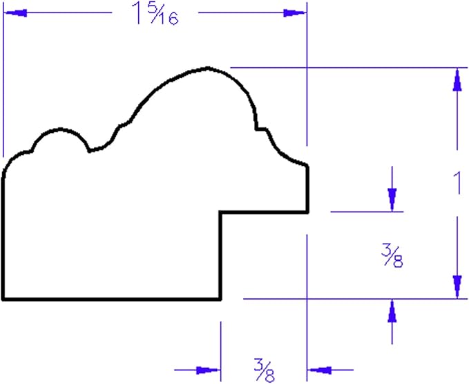 OVALCREST Oval Beveled Wall Mirror for Home Decor - Jefferson Style - Gloss Black - 14x18 Outside Dimensions