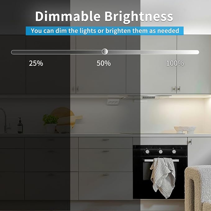 100ft COB LED Strip Lights 6000K White Dimmable DC 24V Flexible LED Tape Light for Bedroom, with Remote and app Control LED Light Strip,for DIY Home Decoration