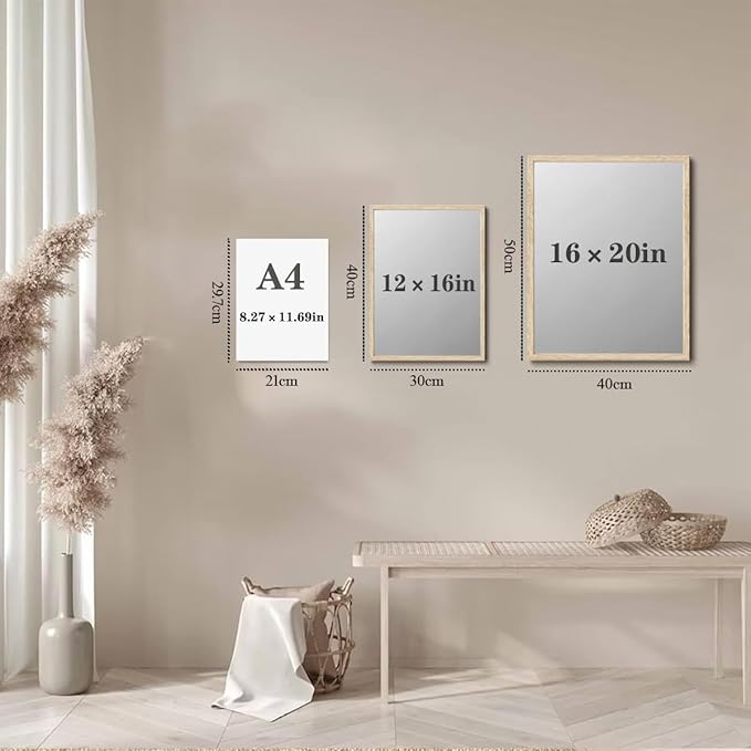 KISSFOX Western You Look Good OAK Wood Framed Wall Art Farmhouse Geometric Typography Canvas Art Prints Rustic Hexagon Pictures Wall Decor Southwestern Artwork For Bistro Bathroom Bedroom Kitchen