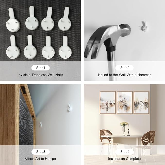 Ausril Jesus Framed Canvas Wall Art Set,Christian Bible Wall Decor, Minimalist Boho Christian Wall Painting, Retro Christmas Generic The Cross Art Prints for Living Room Bedroom, Church -16"x24"x3