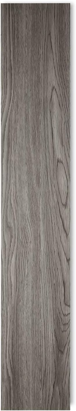 Luxury Vinyl Floor Tiles by Lucida USA | Peel & Stick Adhesive Flooring for DIY Installation | Sample Wood-Look Plank | 6 inch x 12 inch
